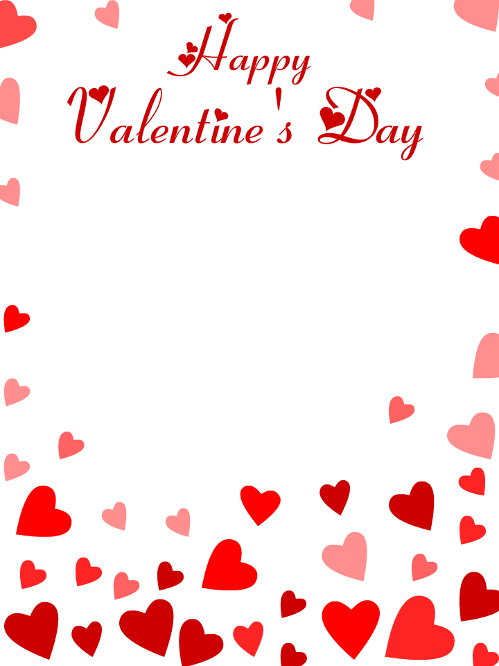 Happy Valentine's Day Silhouette Card