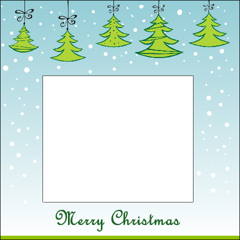 Christmas Tree Photo Card