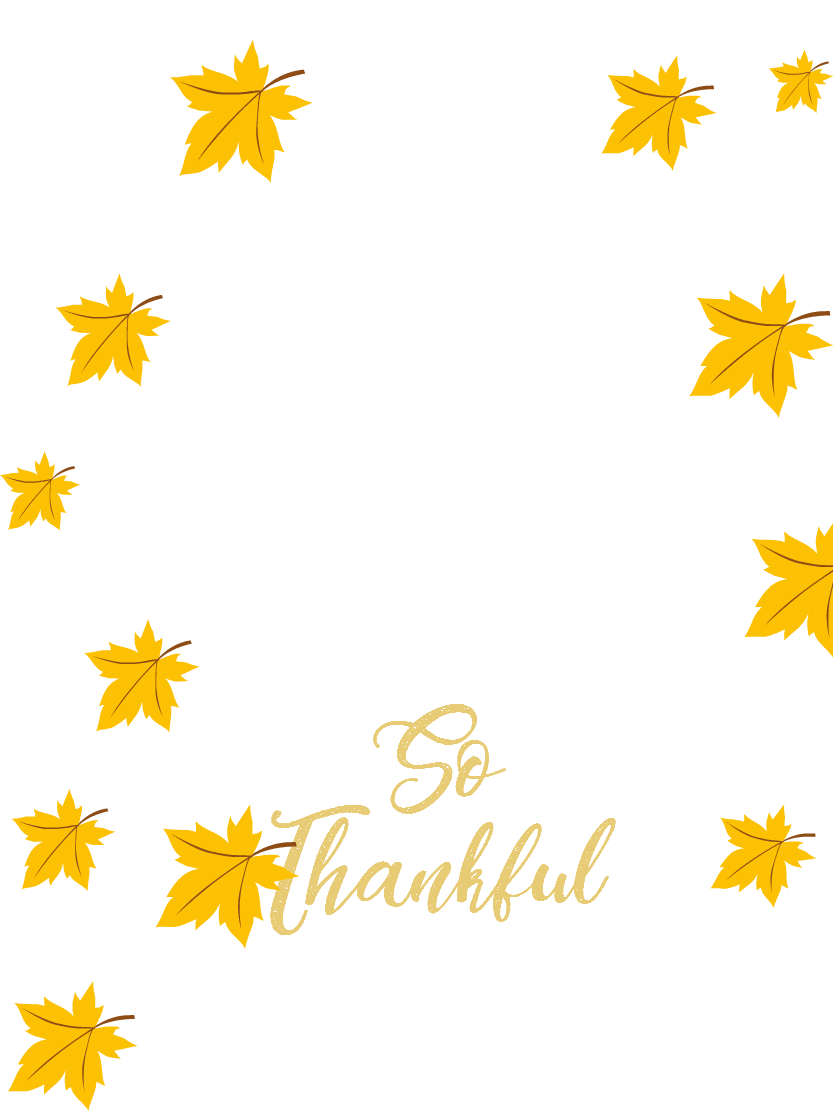So Thankful Autumn Photo Card