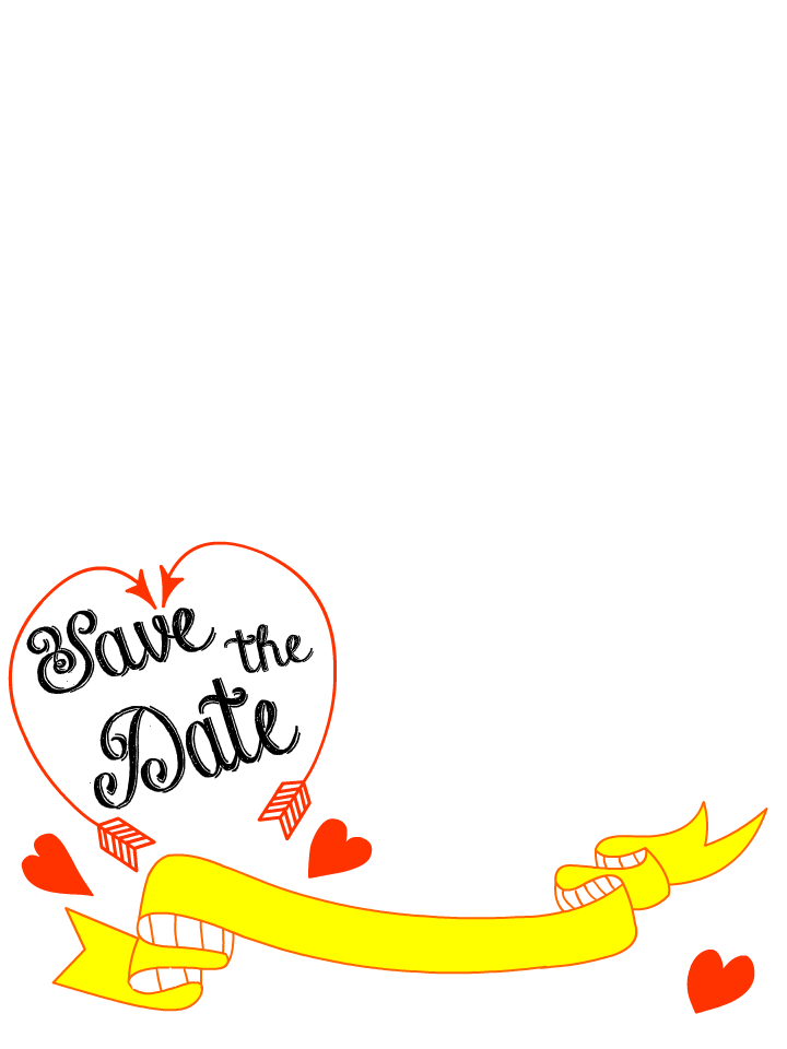 Save the Date Photo Announcement Card