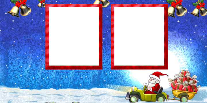 Classic Christmas Photo Card