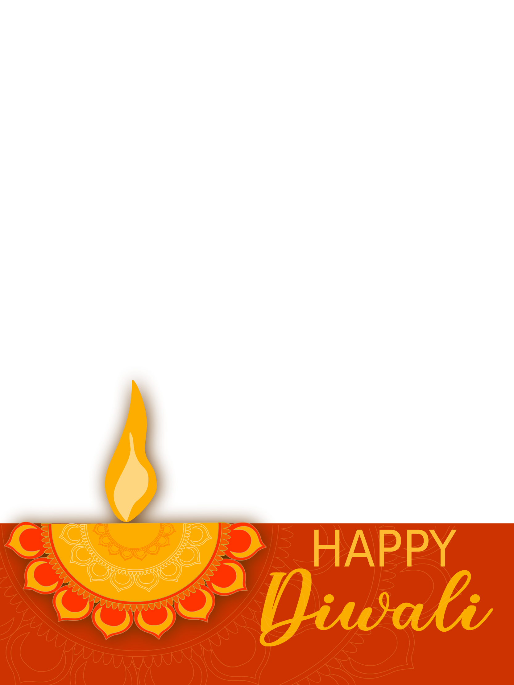 Happy Diwali Greeting Card