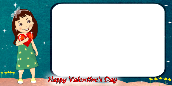 Your Name Goes Here Valentine's Day Card