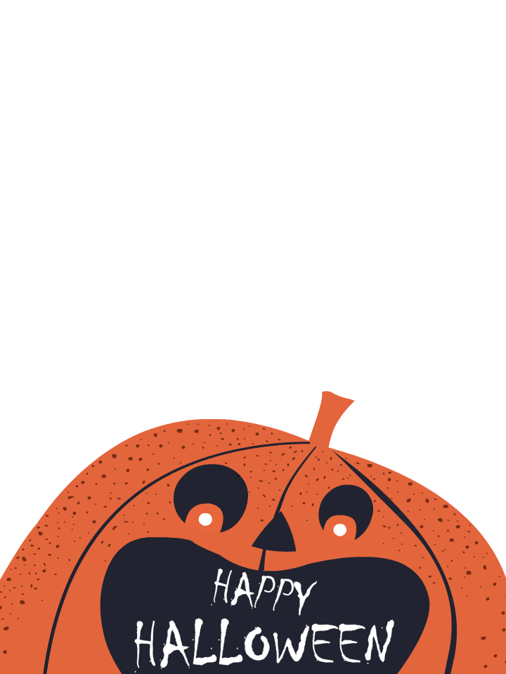 Vintage Halloween Pumpkin Kids