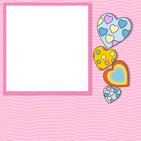 Love Goes Here Valentine's Day Card