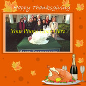 Happy Thanksgiving - Thanksgiving Photocard