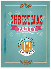 Christmas Party - Eat Drink Be Merry