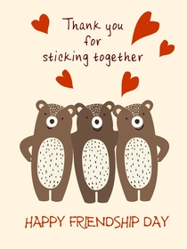 Happy 
Friendship Day