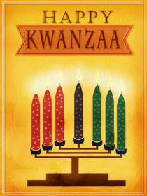 Happy Kwanzaa Greeting Card